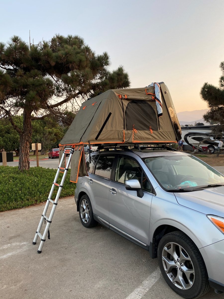 Tuff Stuff Overland Alpha II Hard Top Side-Open Tent, Black, 2-person - Image 13