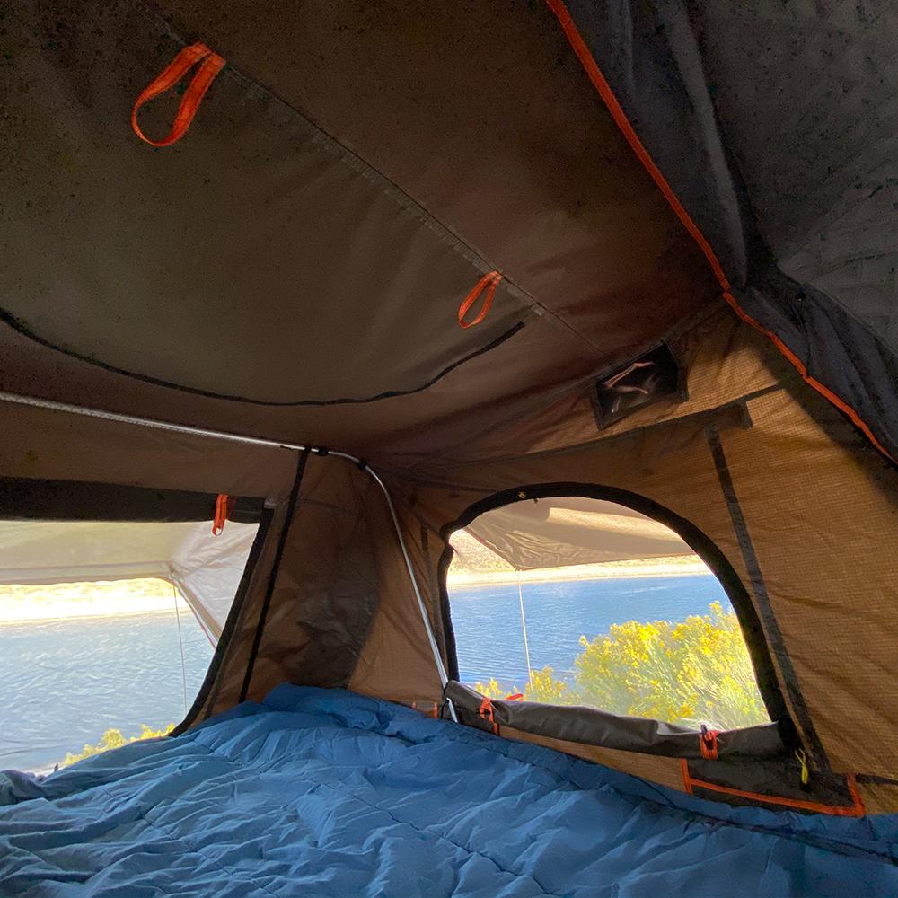 Tuff Stuff Overland Alpha II Hard Top Side-Open Tent, Black, 2-person - Image 14