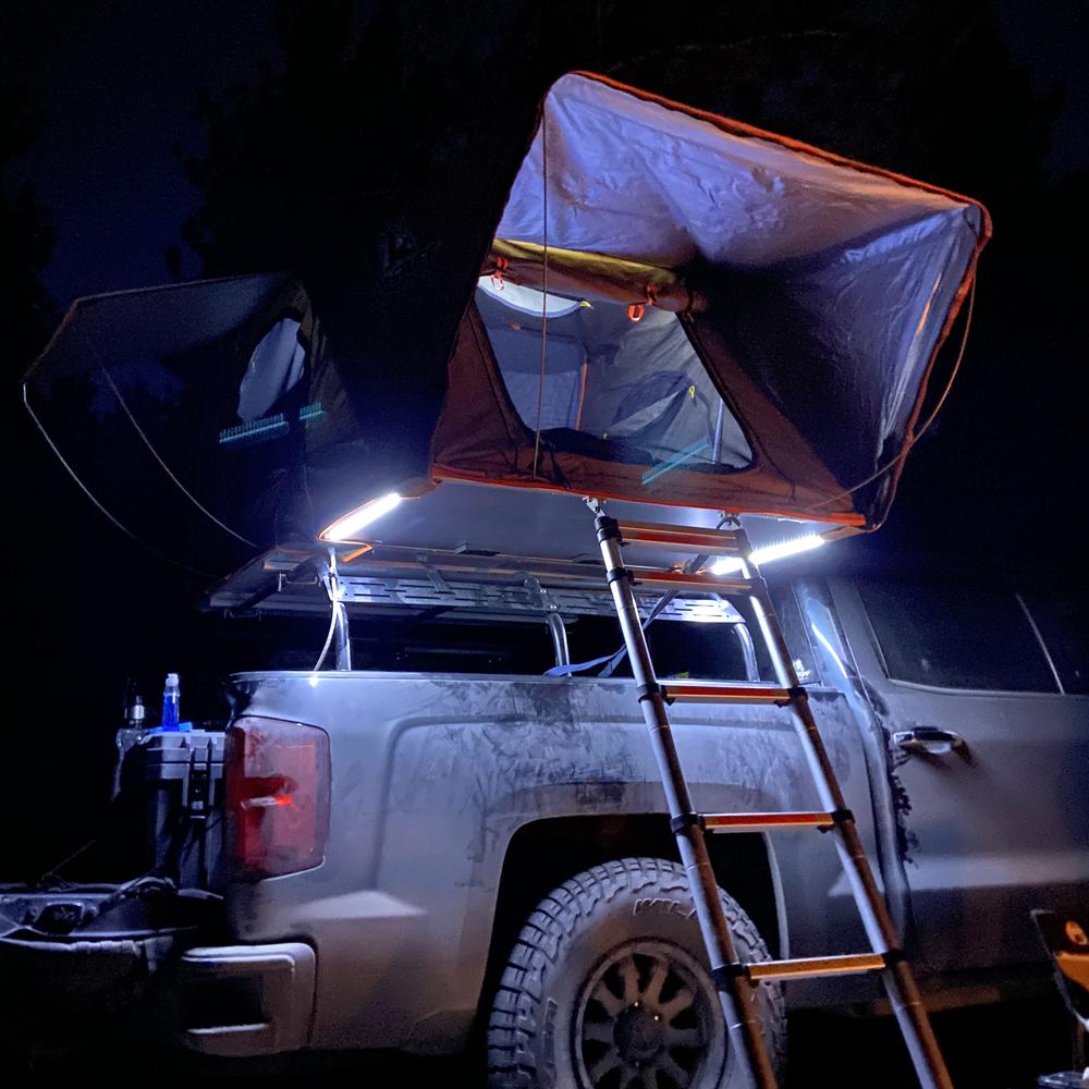 Tuff Stuff Overland Alpha II Hard Top Side-Open Tent, Black, 2-person - Image 11