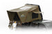 Tuff Stuff Overland Alpha II Hard Top Side-Open Tent, Black, 2-person - Image 1