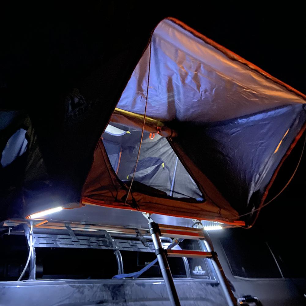 Tuff Stuff Overland Alpha II Hard Top Side-Open Tent, Black, 2-person - Image 10