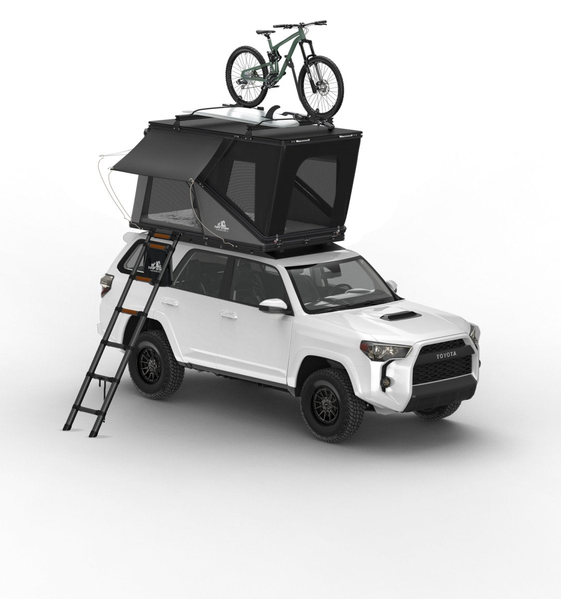 Tuff Stuff Overland Alpine Fiftyone Aluminum Shell Roof Top Tent - Image 3