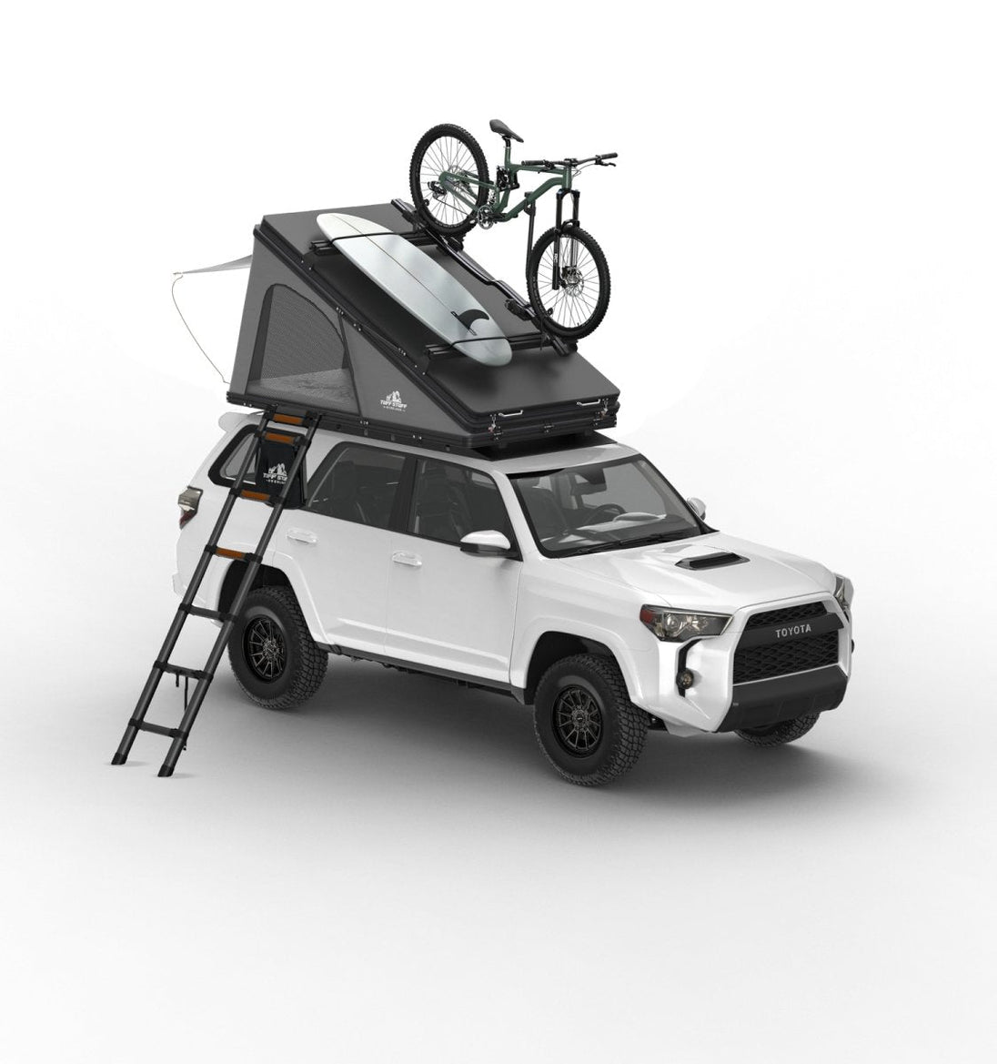 Tuff Stuff Overland Alpine Fiftyone Aluminum Shell Roof Top Tent - Image 4