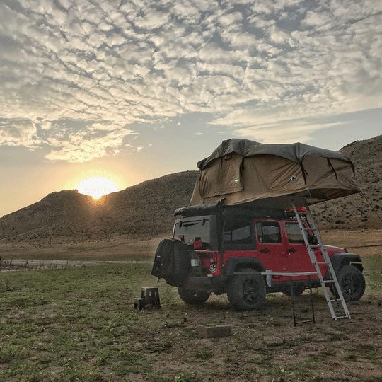 Tuff Stuff Overland Ranger Overland Roof Top Tent, 3-person, 65 inch - Image 10