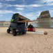 Tuff Stuff Overland Stealth Black Ops Aluminum Shell Roof Top Tent, Black - Image 16
