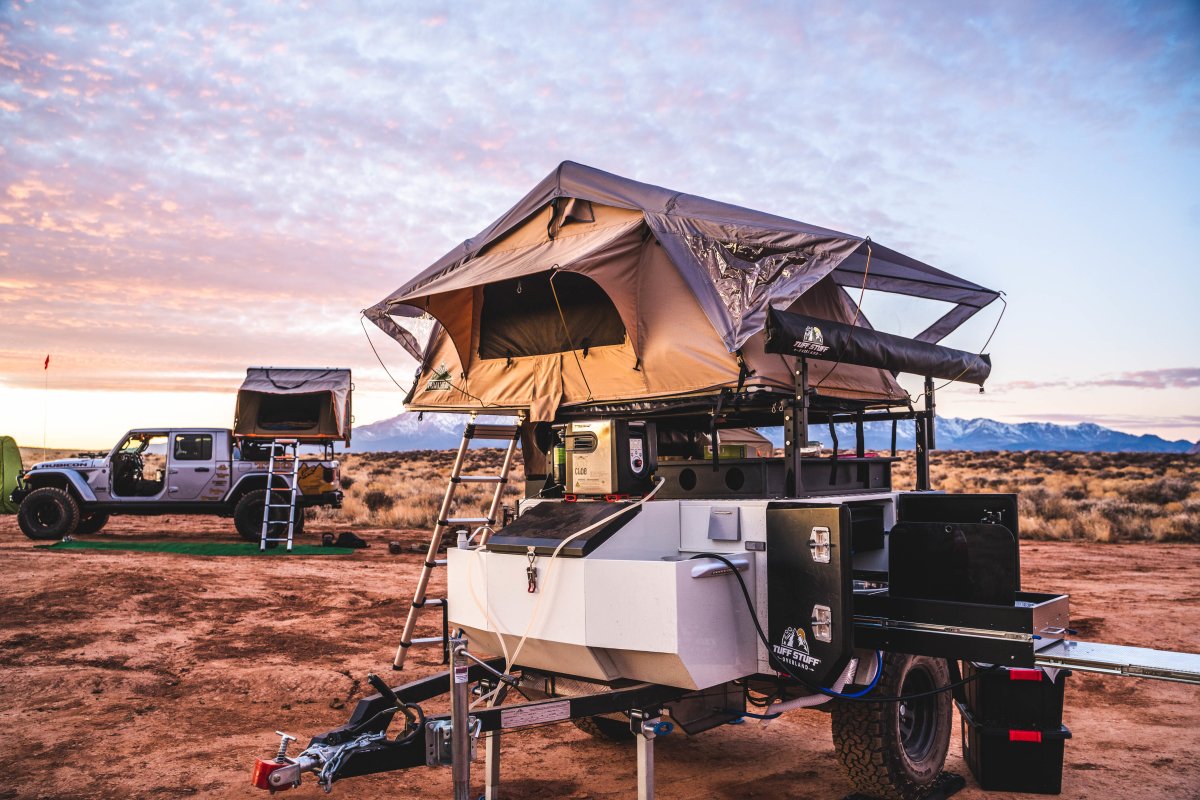 Tuff Stuff Overland Trailhead Roof Top Tent, 2-person - Image 27